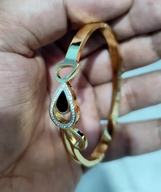 Reliance Jewels - Heritage Gold Kada Bracelet